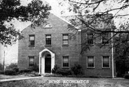 The home economics building. (Click on photo for larger version)