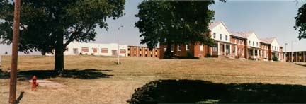 View from the front of the gym.