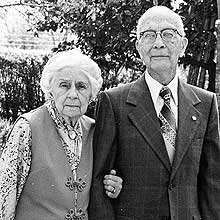 Jack Brown and his wife Nola LeFlore Brown